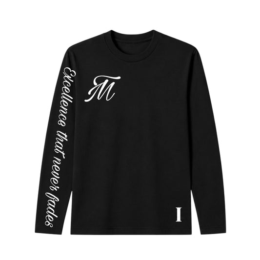 TimelessMotion Longsleeve Zwart/Wit — Uniseks