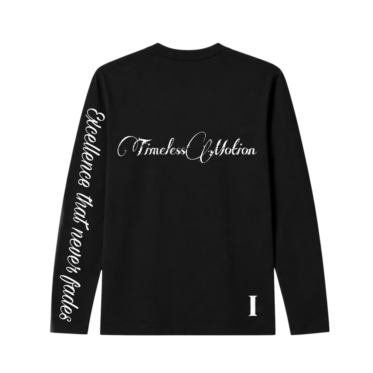 TimelessMotion Longsleeve Zwart/Wit — Uniseks