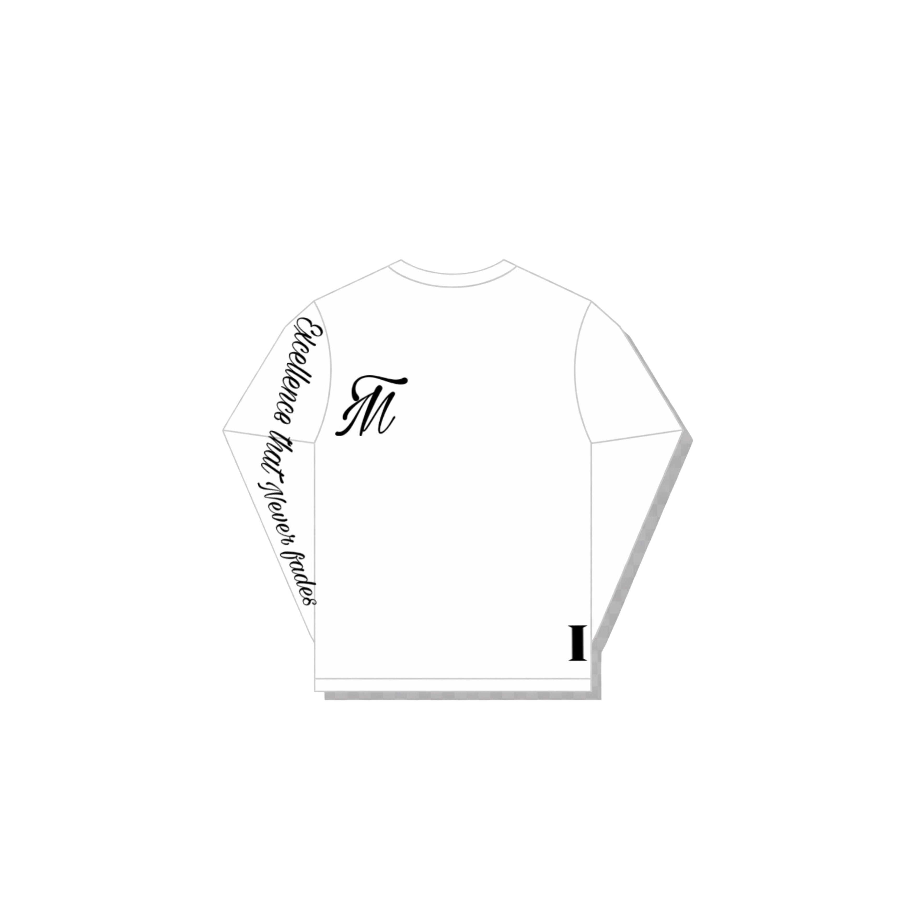 TimelessMotion Longsleeve Wit/Zwart — Unisex