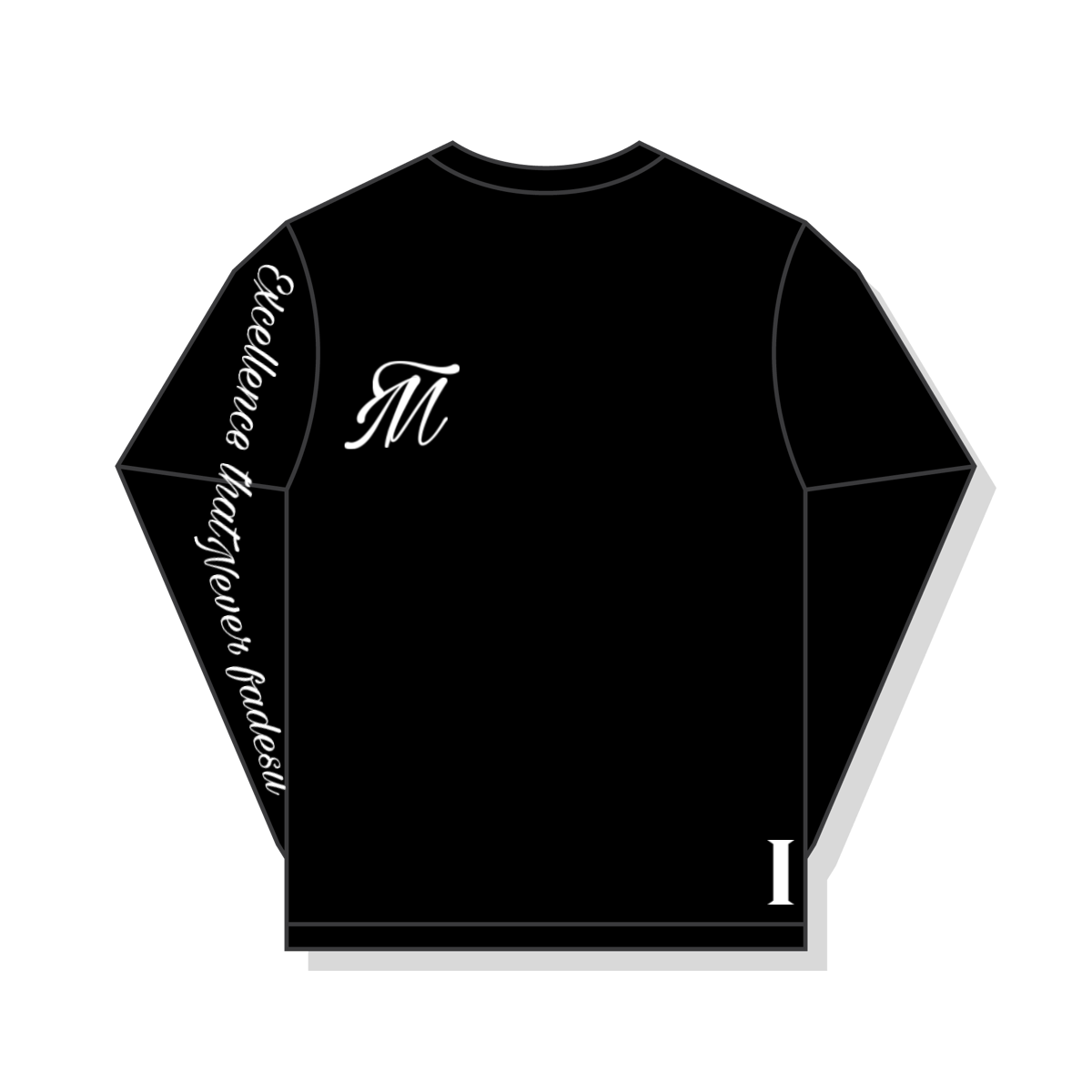 TimelessMotion Longsleeve Zwart/Wit — Unisex